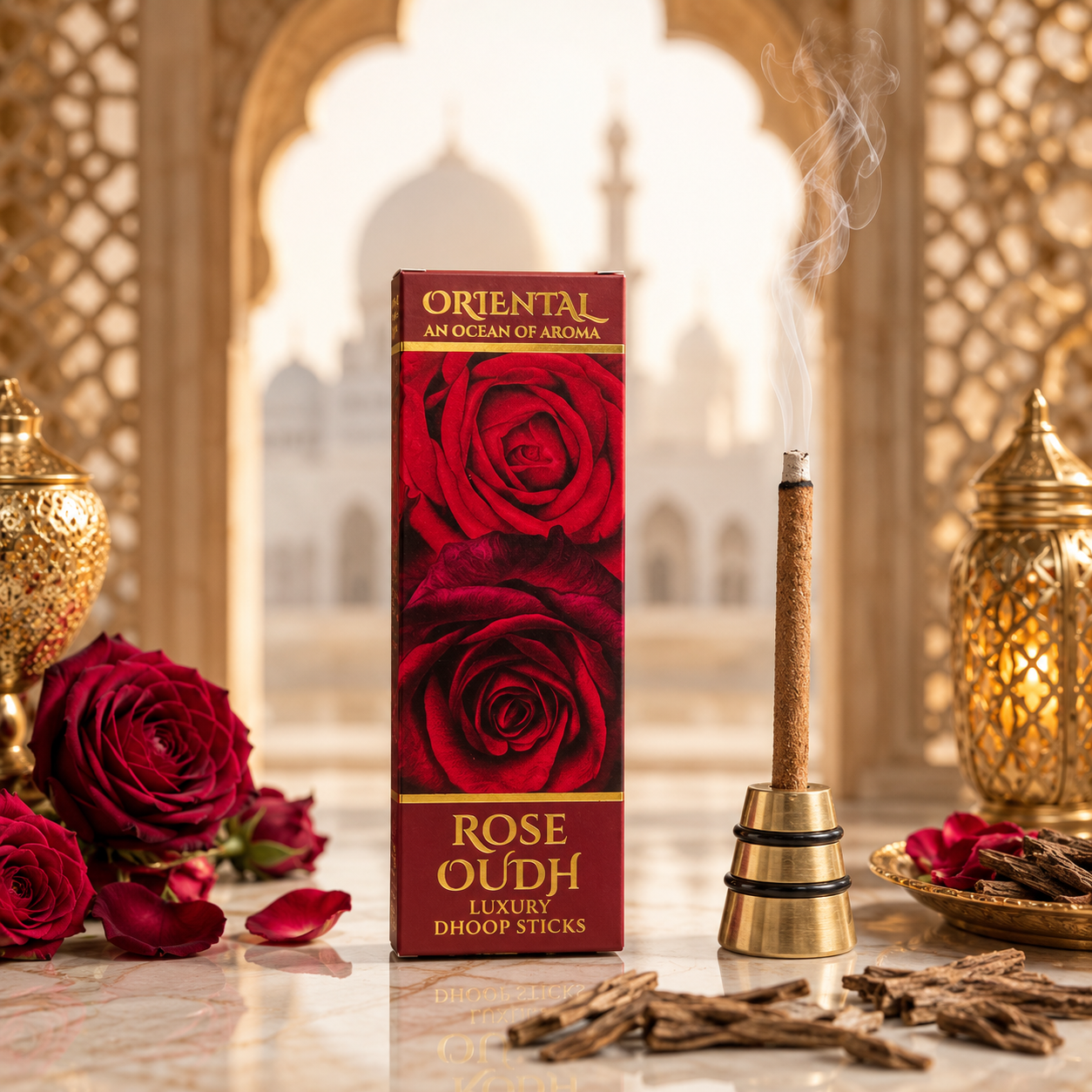 Rose Oudh Premium Dhoop Sticks