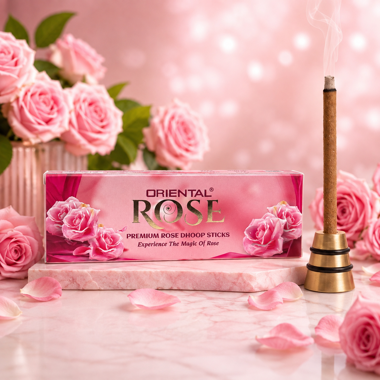 Rose Premium Dhoop Sticks