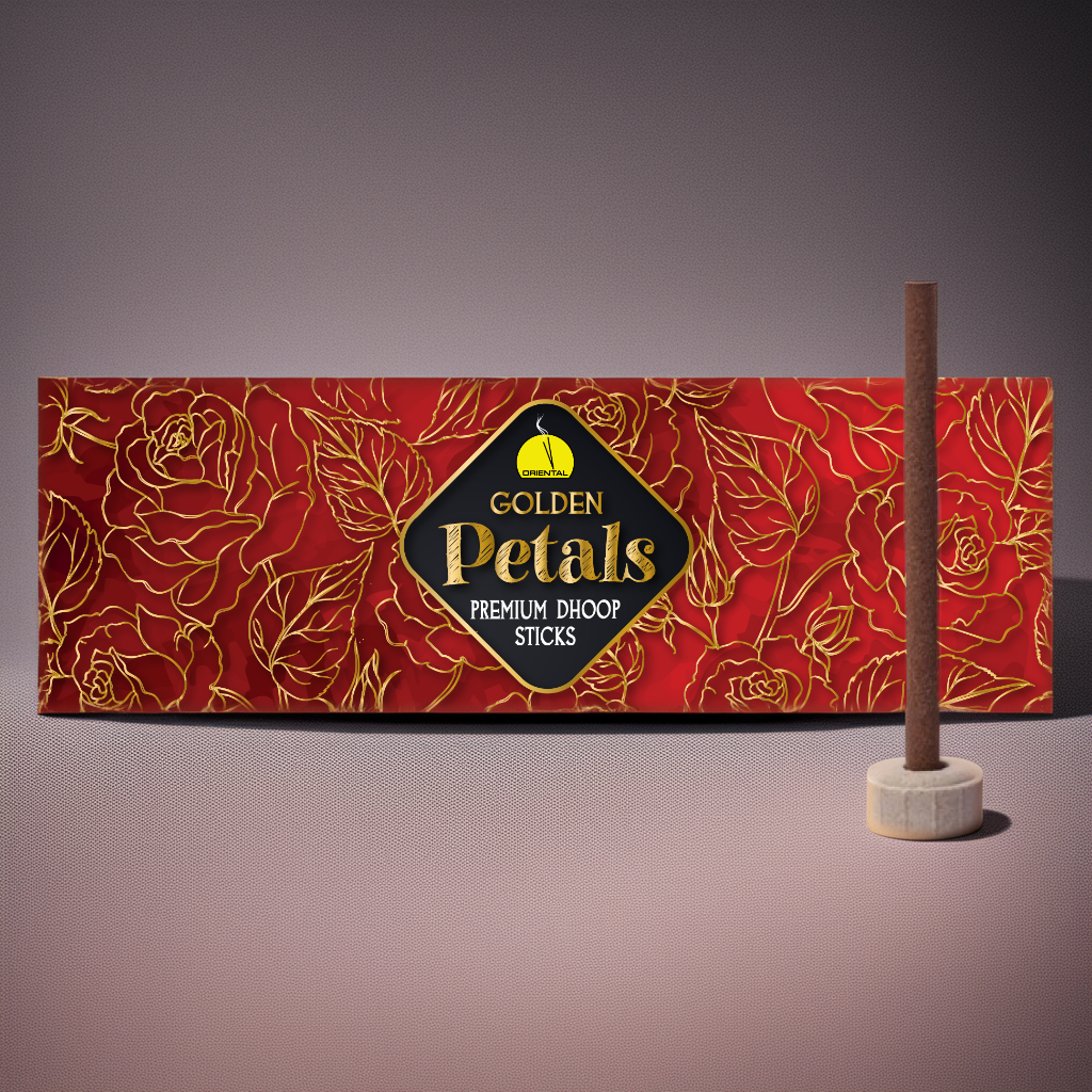 Golden Petals Premium Dhoop Sticks
