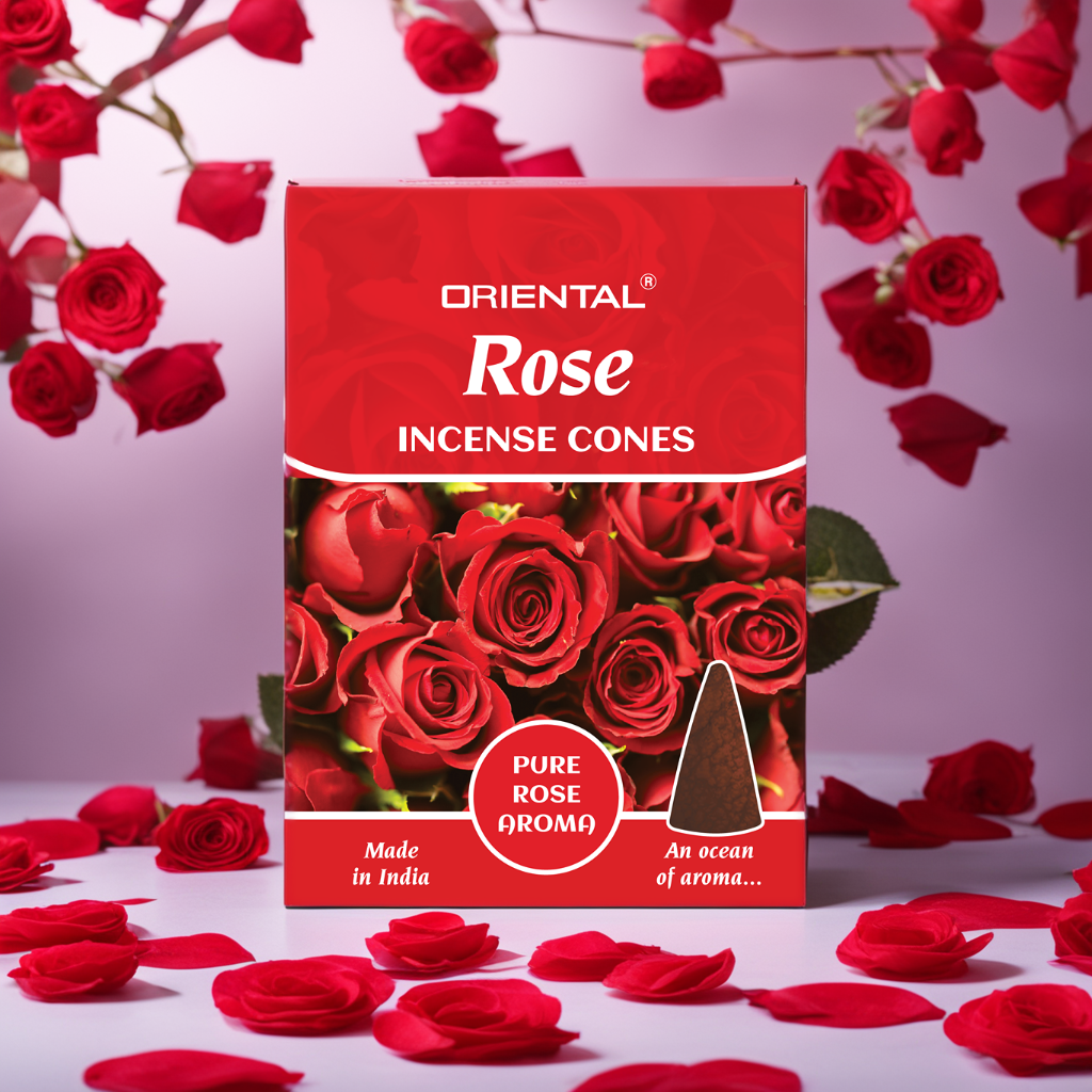 Rose Cones - Pack of 12