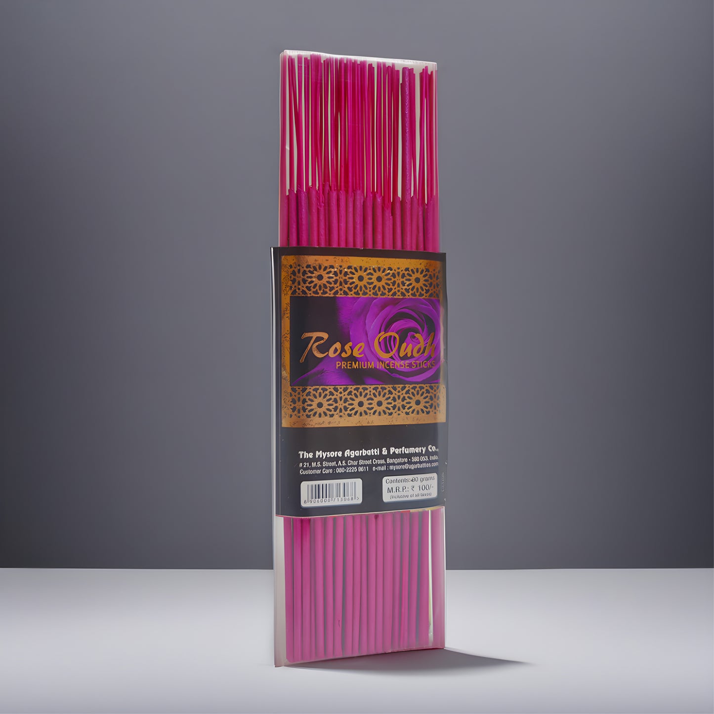 Rose Oudh Coloured Incense Sticks - Pack of 3