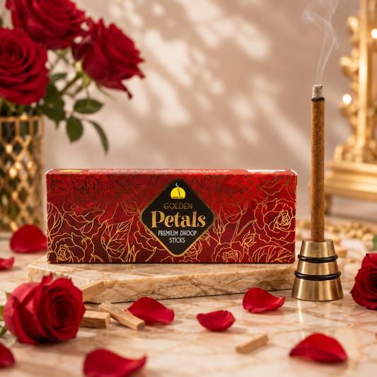 Golden Petals Premium Dhoop Sticks